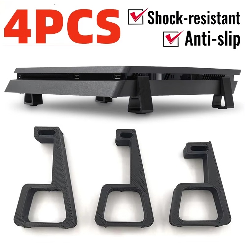 Gaming Console With Phone - 4Pcs Cooling Horizontal Holder For PS4/Pro/Slim