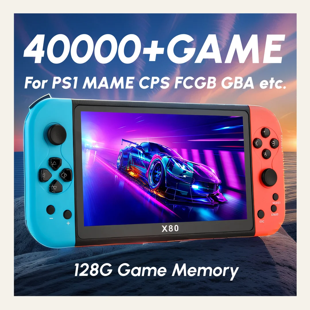 Gaming Console X80 - Experience Retro Gaming X80 Handheld Console