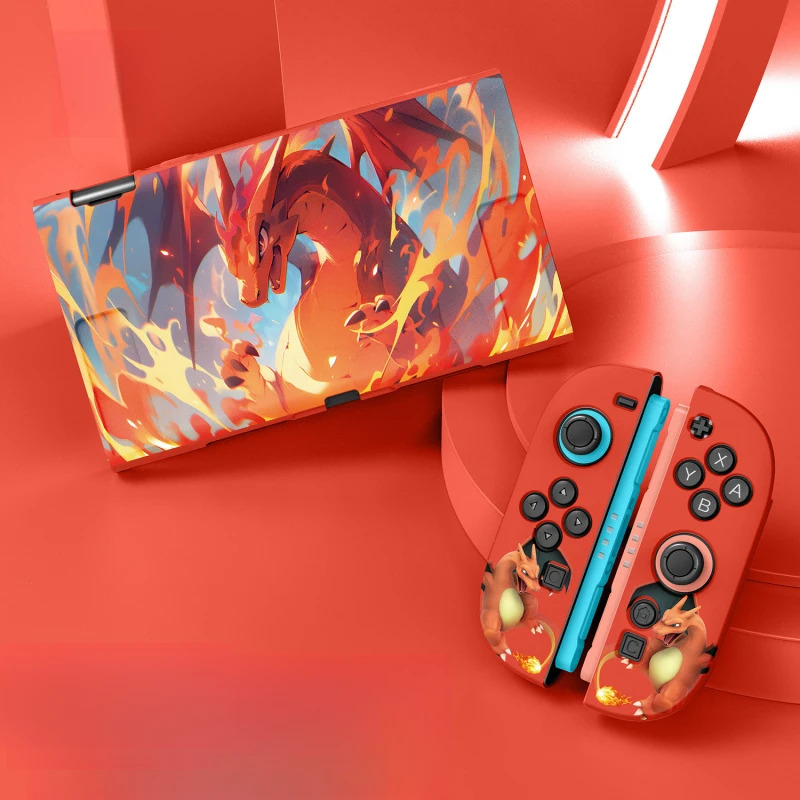 Nintendo Console Switch 2 - Anime Charizard Gengar TPU Case for