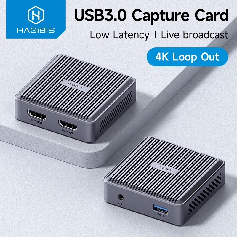 Gaming Console With Phone - Hagibis 4K HDMI-Compatible Video Capture Card