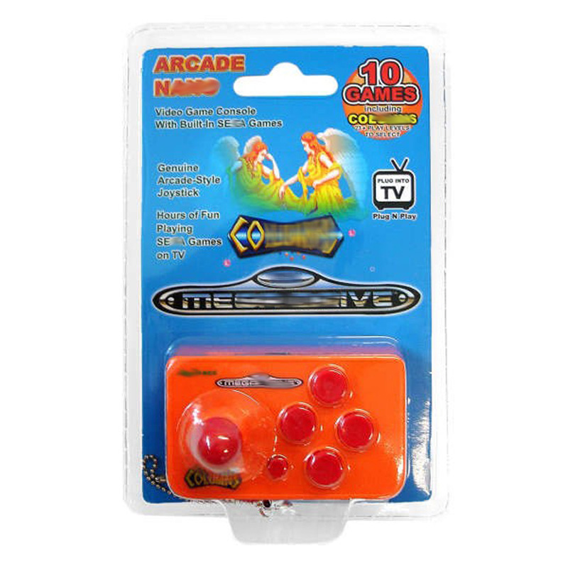 Mini Arcade Joystick With 10 G - Gaming Console Video Game ulasan dan harga