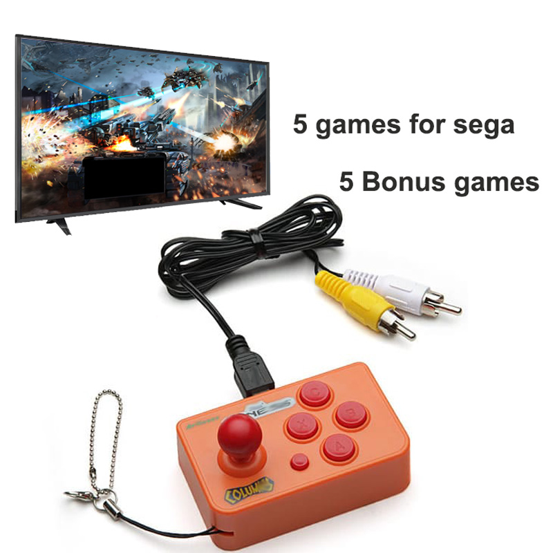 Mini Arcade Joystick With 10 G - Gaming Console Video Game ulasan dan harga