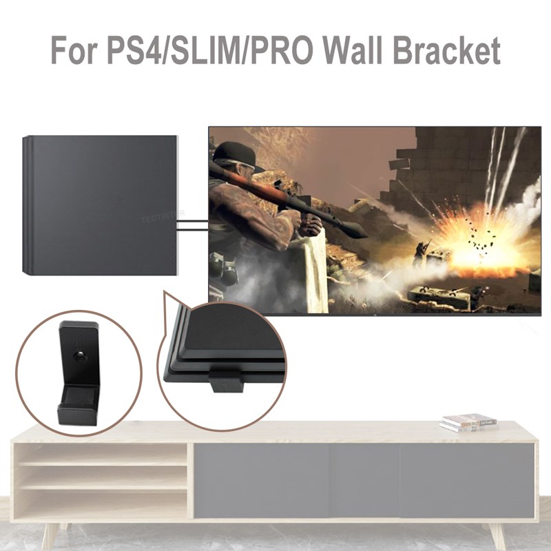 Wall Mount Holder For PS4 Cons - Gaming Console With Phone ulasan dan harga