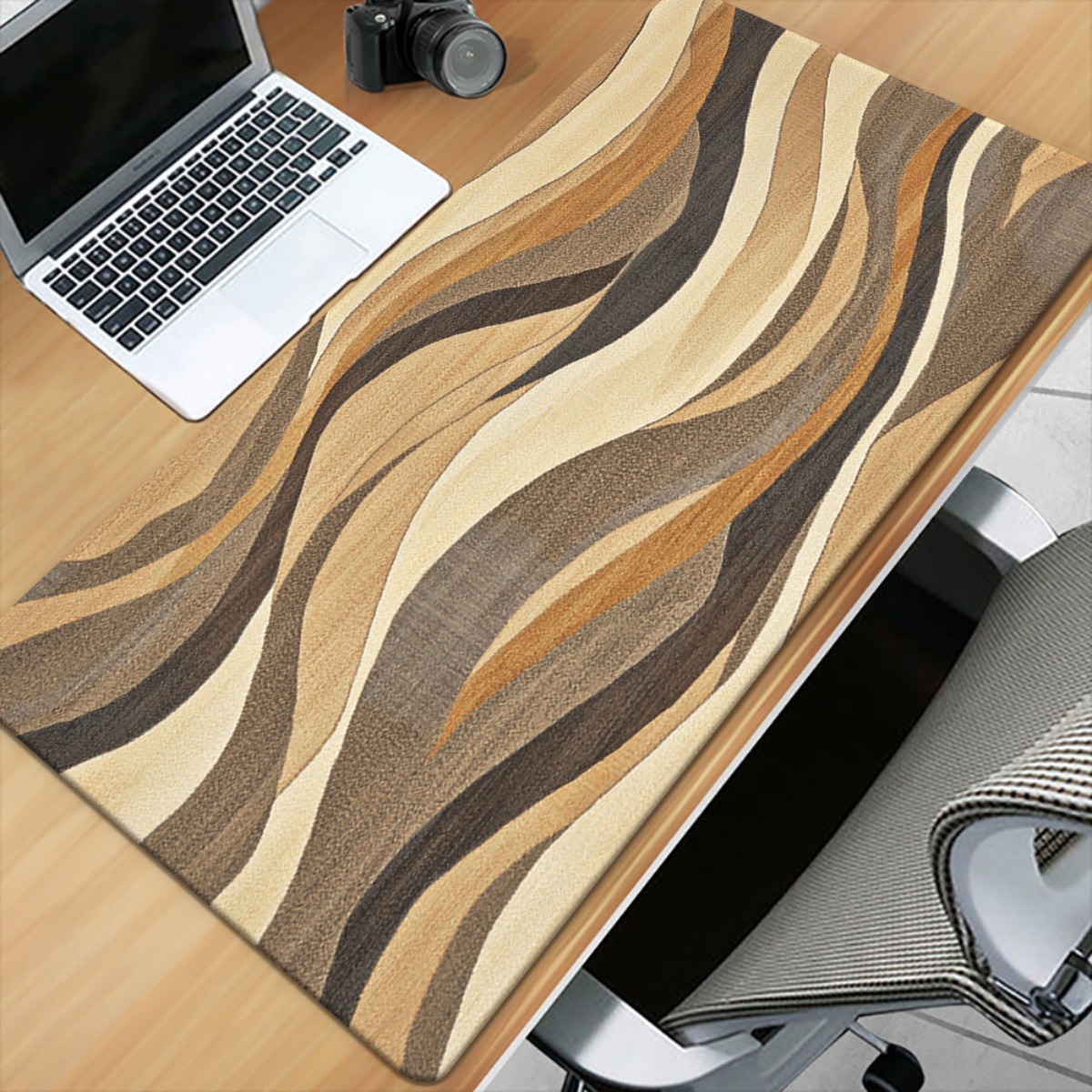 Brand Wavy Iron Art Desk Mat N - Gaming Console Brands ulasan dan harga