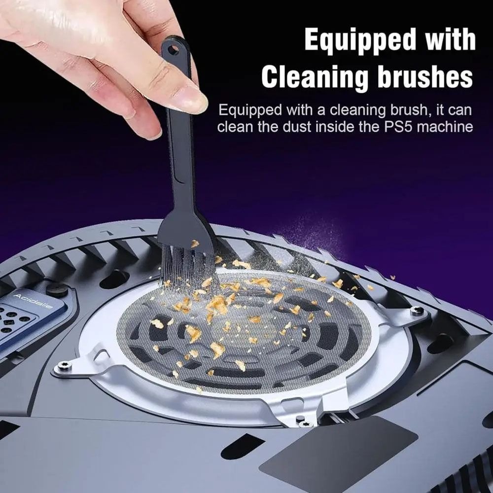 2/4Pcs Breathable Dust Filter  - Gaming Console Design ulasan dan harga