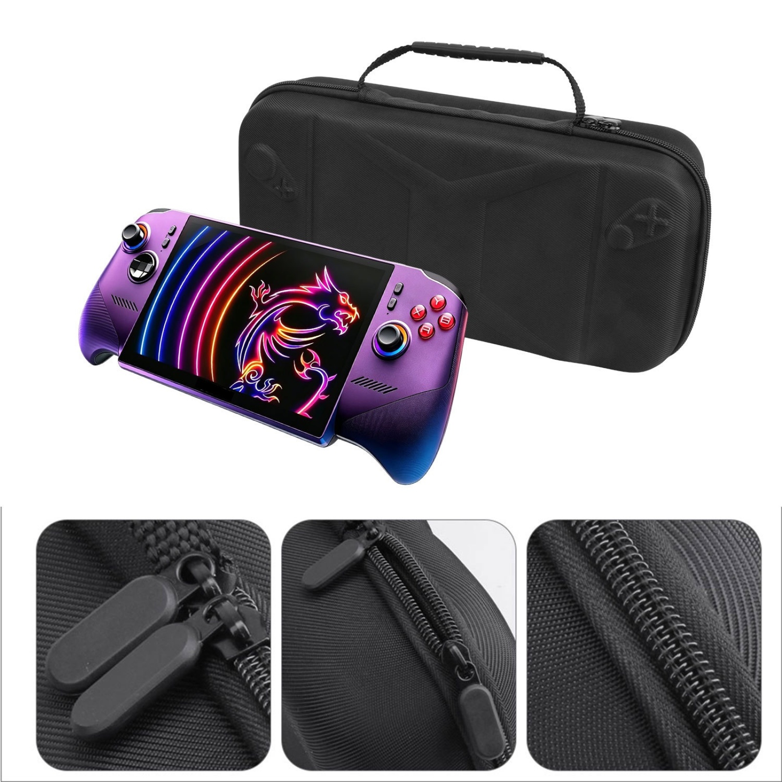 Carrying Case for MSI Claw 8 E - Gaming Console Organizer ulasan dan harga