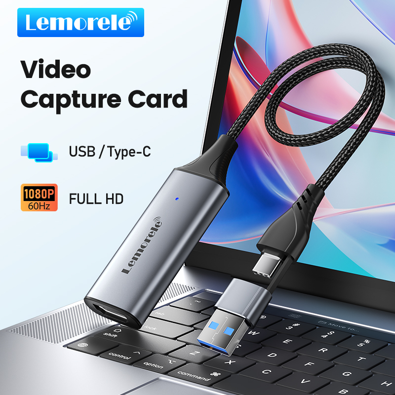 Lemorele USB 2.0 Video Capture - Gaming Console With Phone ulasan dan harga