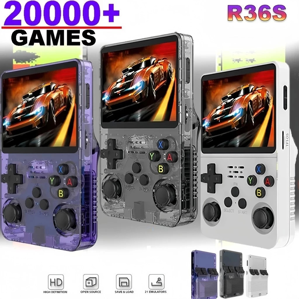 Mini R36S Retro Handheld Video - Gaming Console X80 ulasan dan harga
