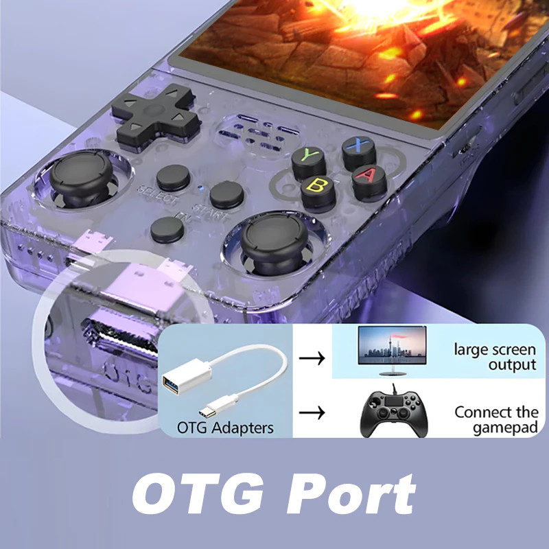 Mini R36S Retro Handheld Video - Gaming Console X80 ulasan dan harga