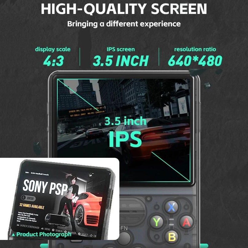 Mini R36S Retro Handheld Video - Gaming Console X80 ulasan dan harga