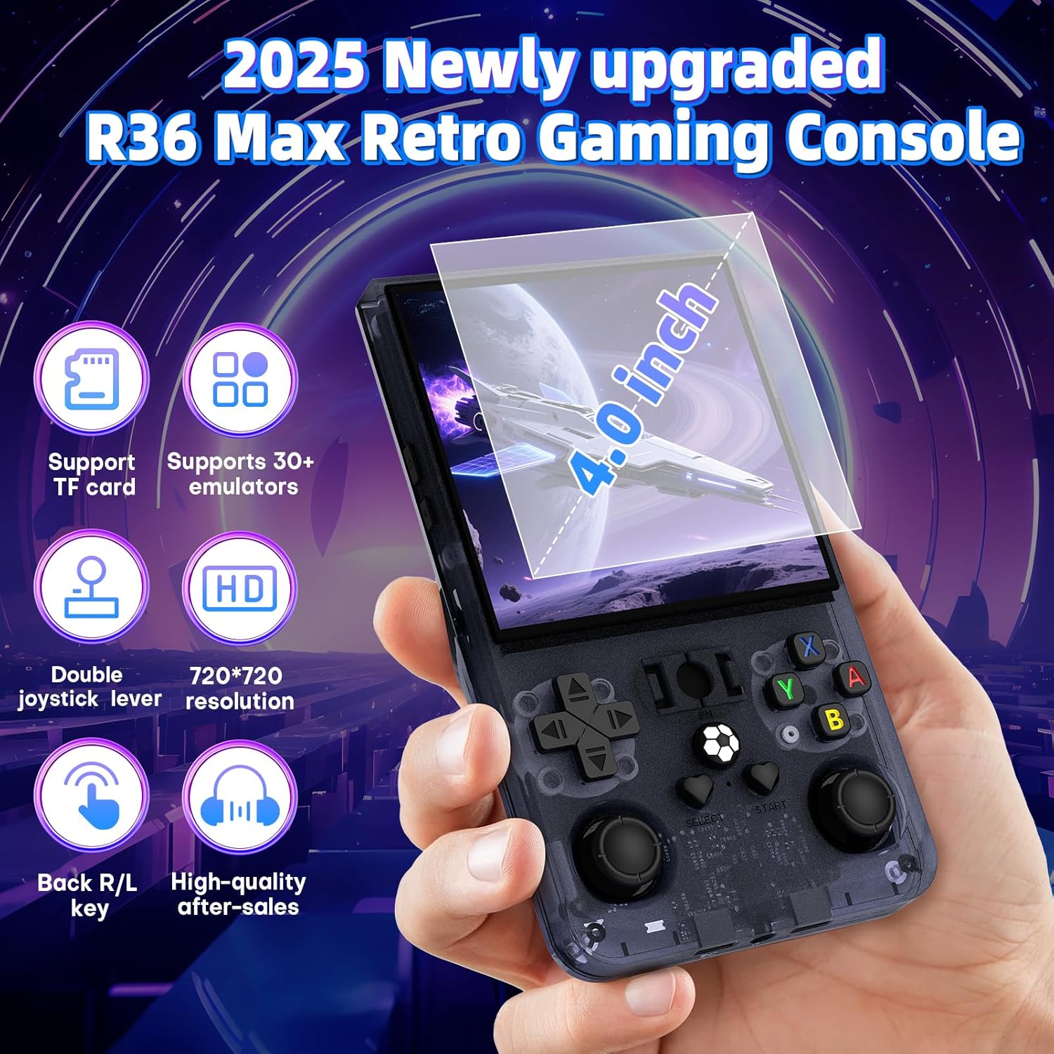 R36 Max Retro Game Console 4 I - Gaming Console R36 Max ulasan dan harga