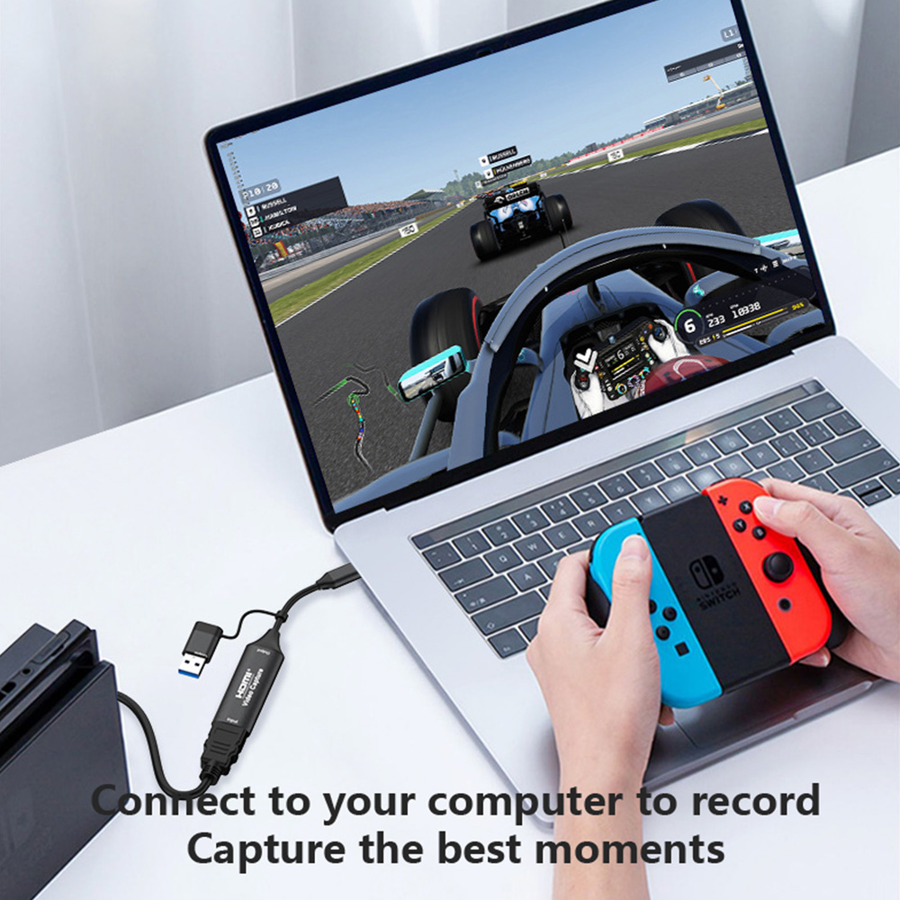 4K 2 in 1 USB 2.0 Video Captur - Gaming Console With Phone ulasan dan harga