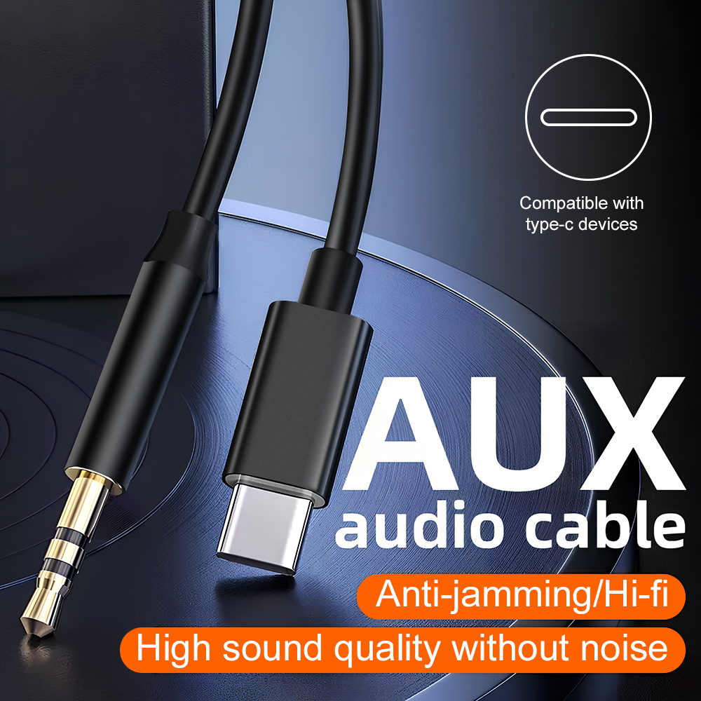 Type-C to 3.5mm AUX Audio Cabl - Gaming Console Brands ulasan dan harga