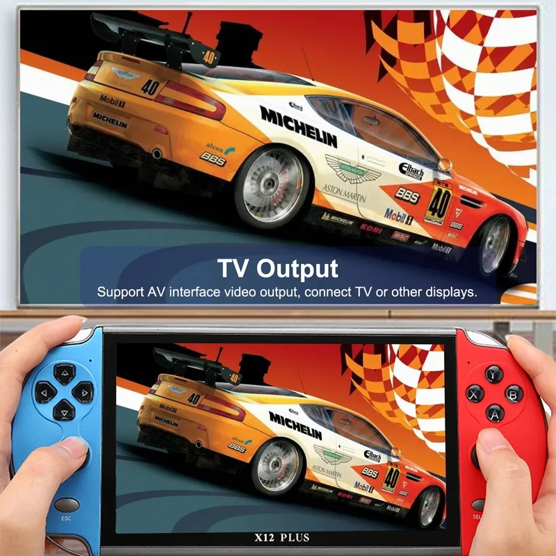 X12 Plus Portable Gaming Conso - Gaming Console X12 ulasan dan harga