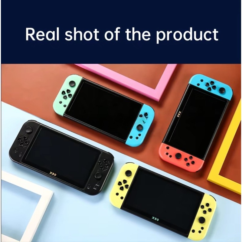 L X80  Handheld Video Game Pla - Gaming Console X80 ulasan dan harga