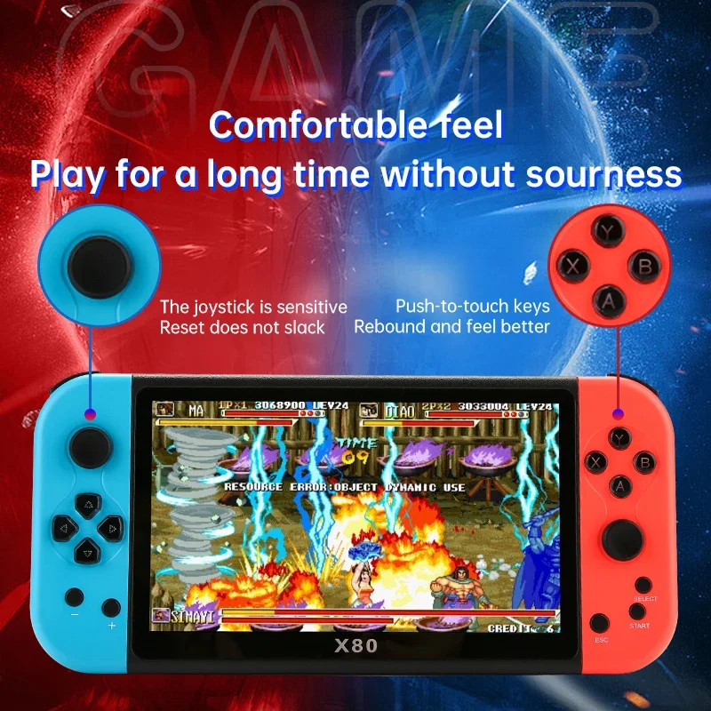 Experience Retro Gaming X80 Ha - Gaming Console X80 ulasan dan harga