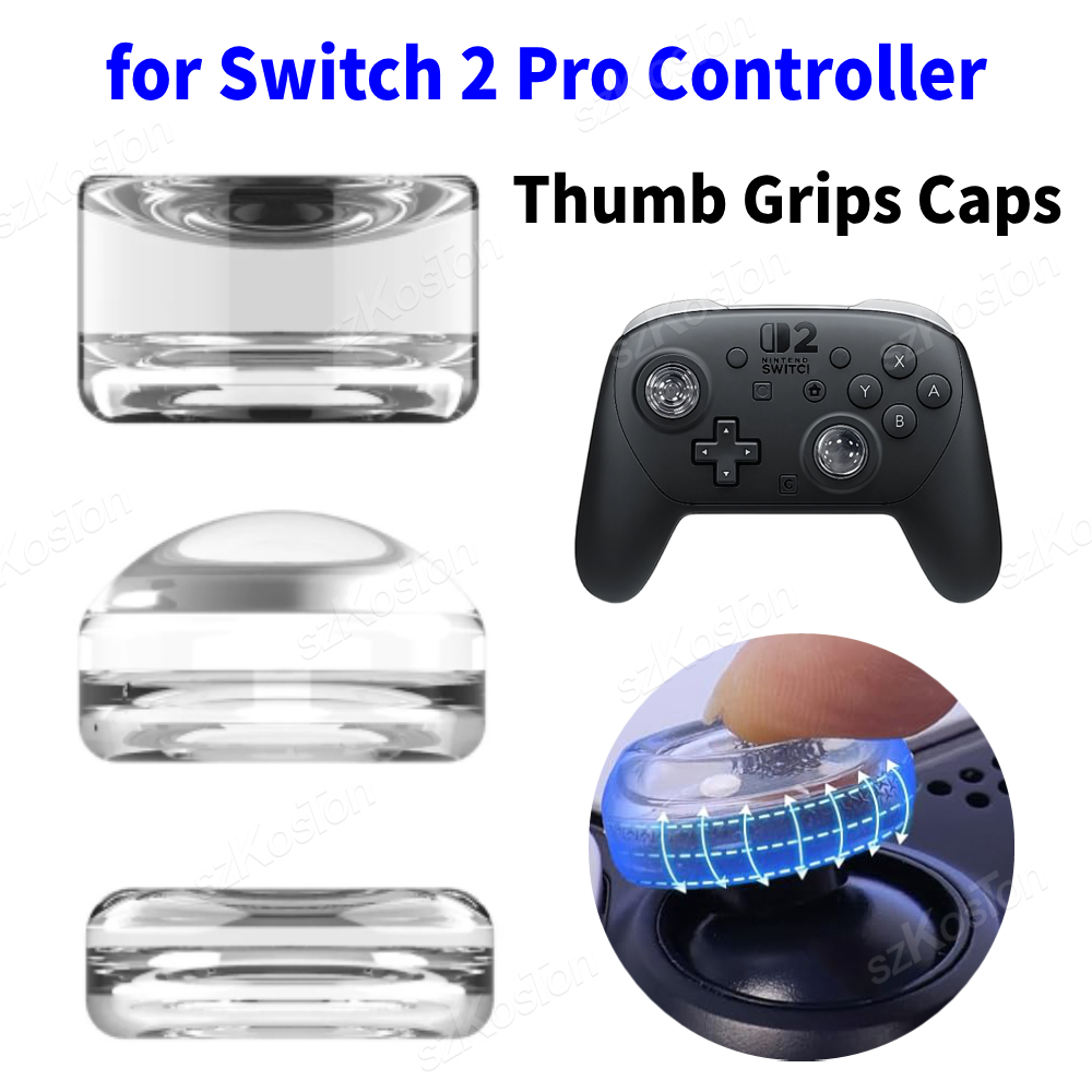 Clear Thumb Grips Caps for Swi - Nintendo Console Switch 2 ulasan dan harga