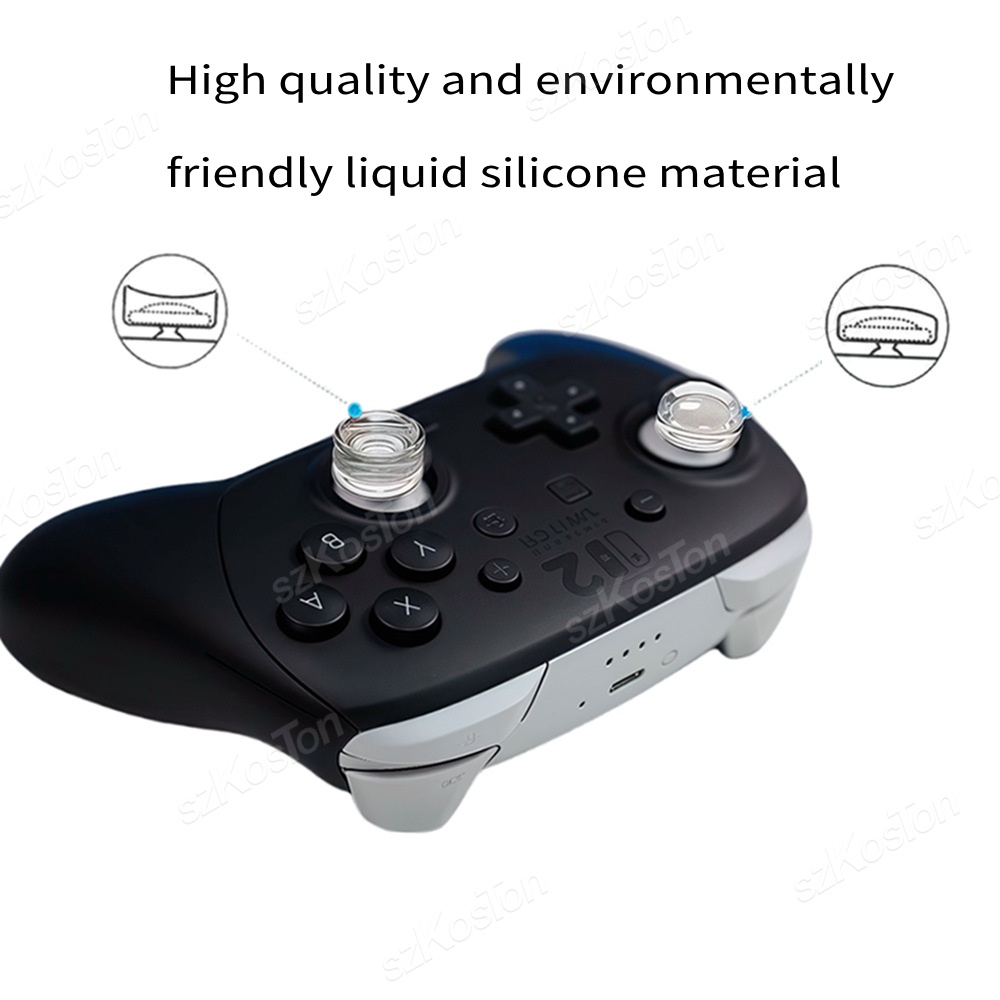 Clear Thumb Grips Caps for Swi - Nintendo Console Switch 2 ulasan dan harga