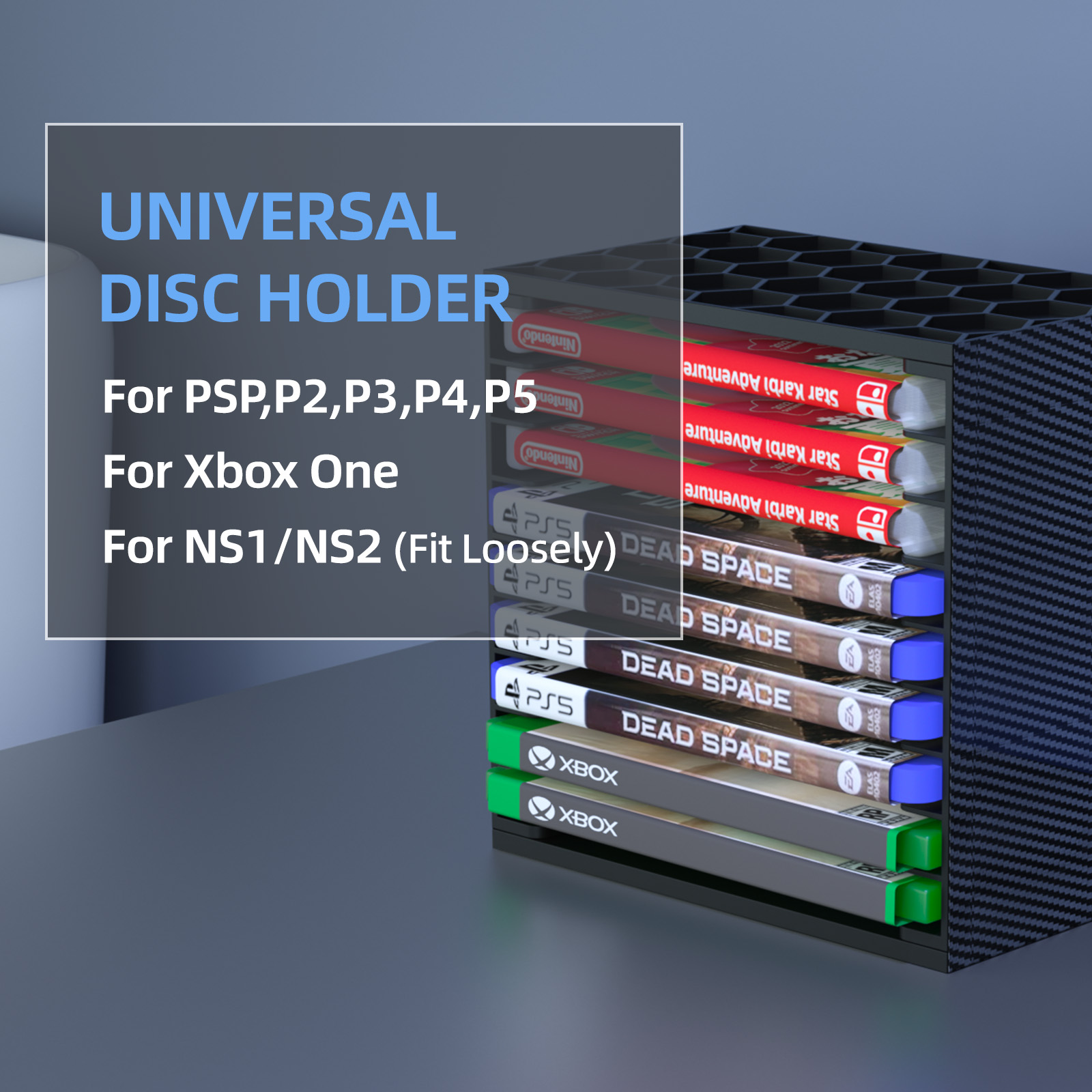 Multi-Layer Game Cassette Stor - Gaming Console Organizer ulasan dan harga