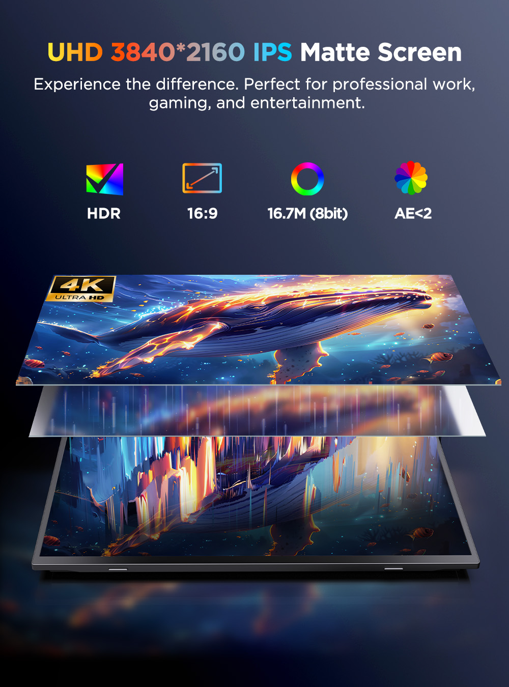 UPERFECT 4K Portable Monitor T - Gaming Console X80 ulasan dan harga