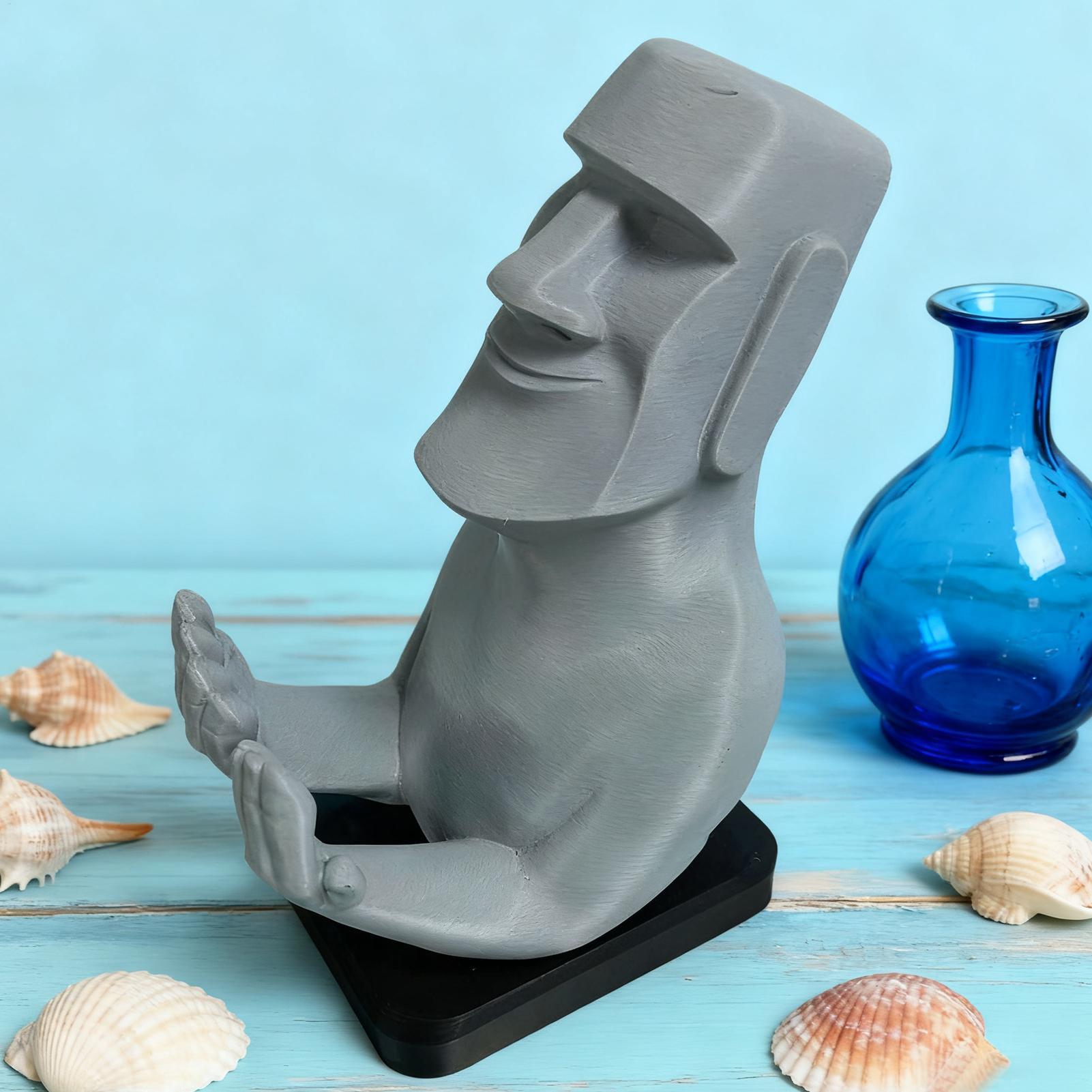 Stone Man Sculpture Controller - Gaming Console Organizer ulasan dan harga