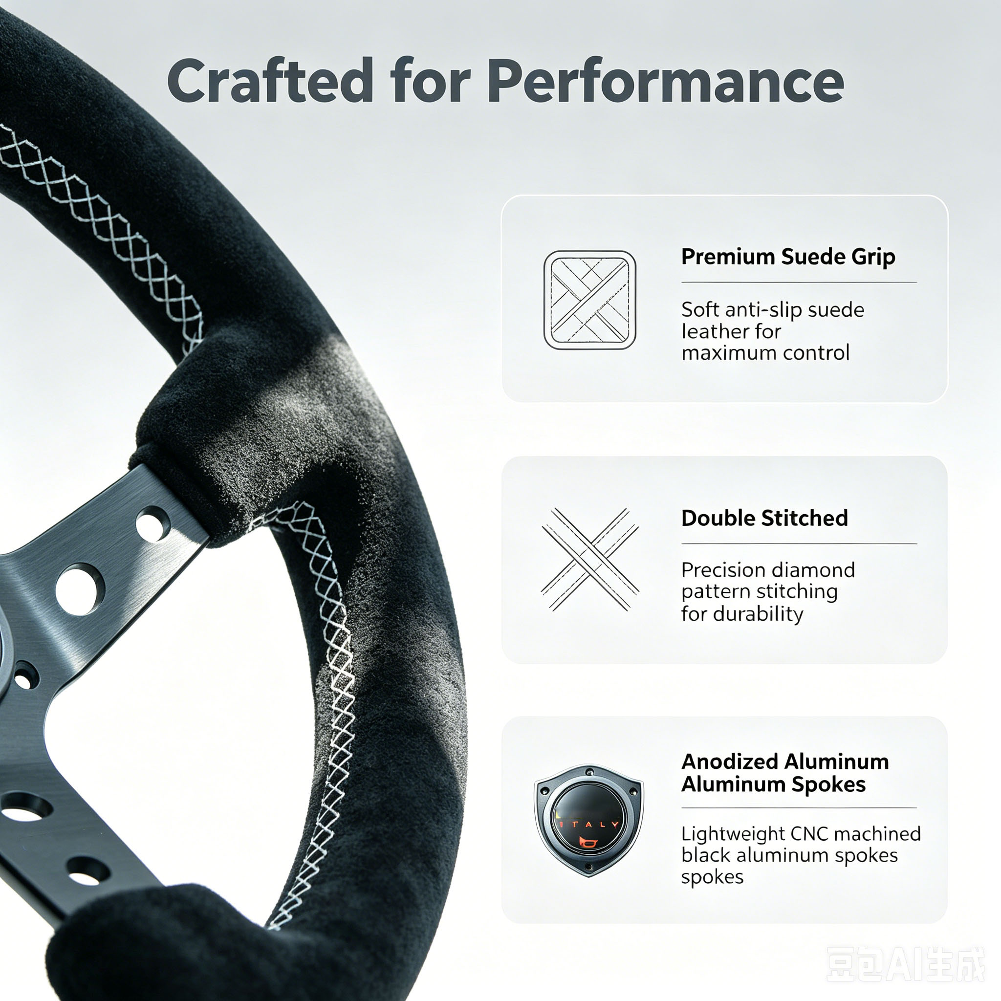 14 Inch 340MM Gaming Deep Conc - Steering Wheel Gaming ulasan dan harga