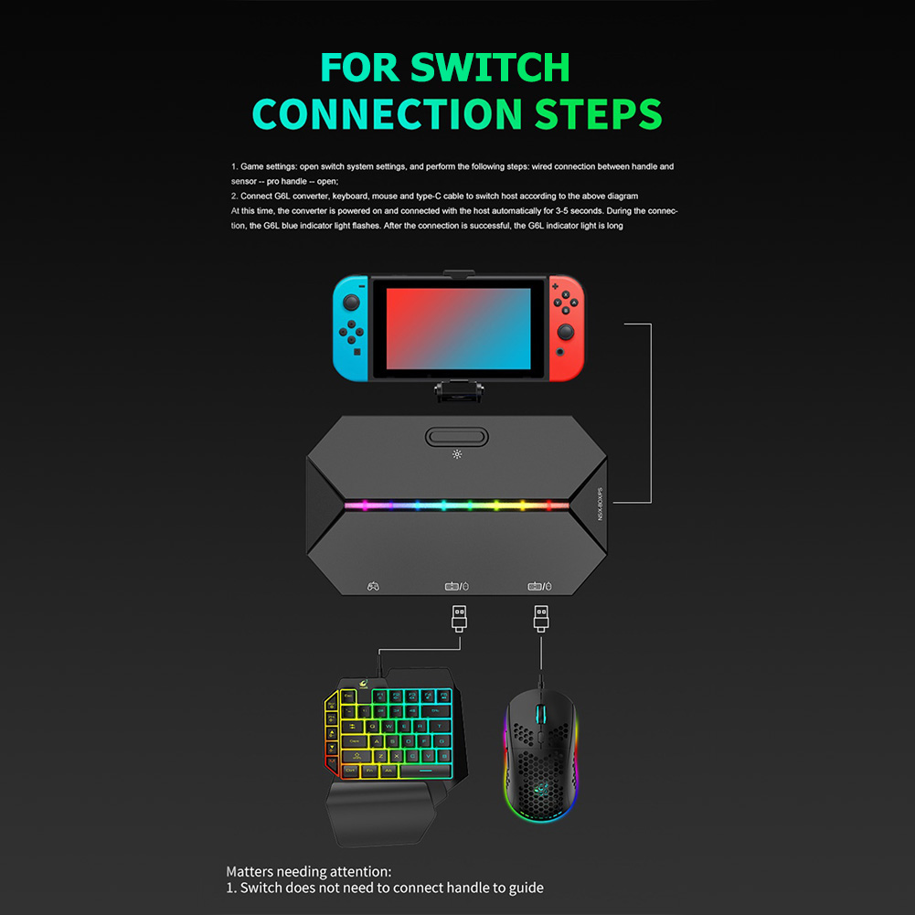 G6L Wired Keyboard Mouse Conve - Gaming Console In 90S ulasan dan harga