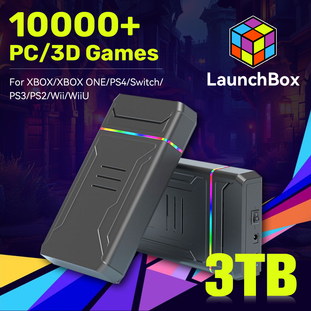 JMachen Launchbox 3TB Gaming H - Gaming Console Video Game ulasan dan harga