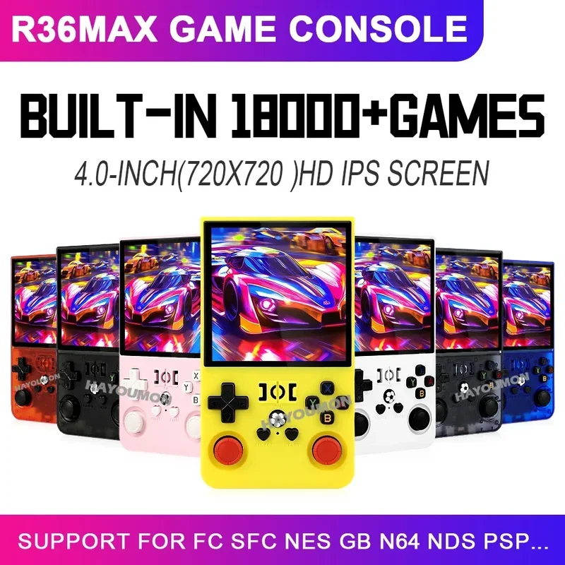 R36 Max Portable Handheld Retr - Gaming Console R36 Max ulasan dan harga