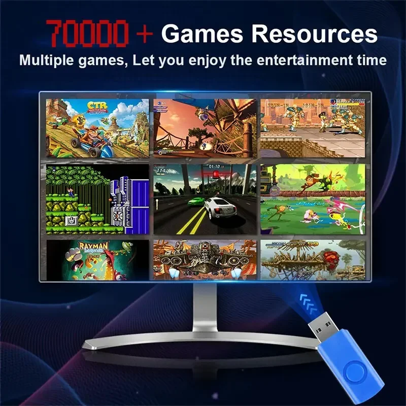 Retro Gaming Console 70000+ Ga - Gaming Console Video Game ulasan dan harga