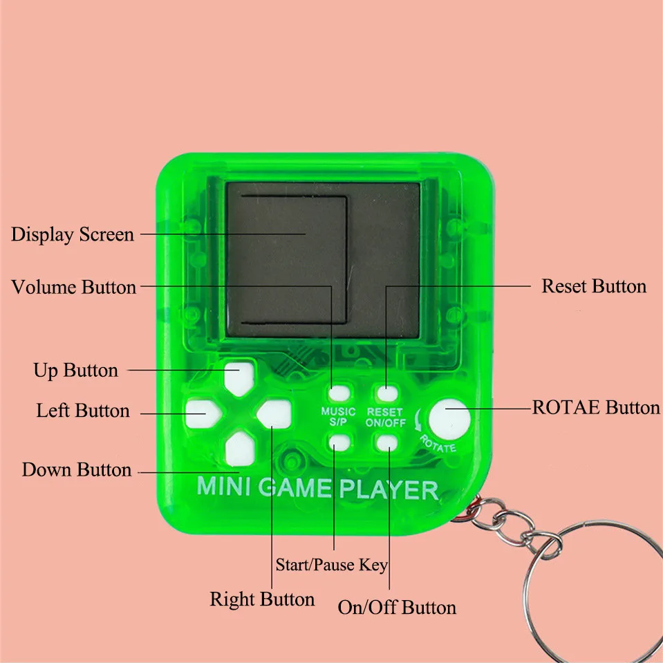 Retro Mini Handheld Game Playe - Console Gaming Hand ulasan dan harga
